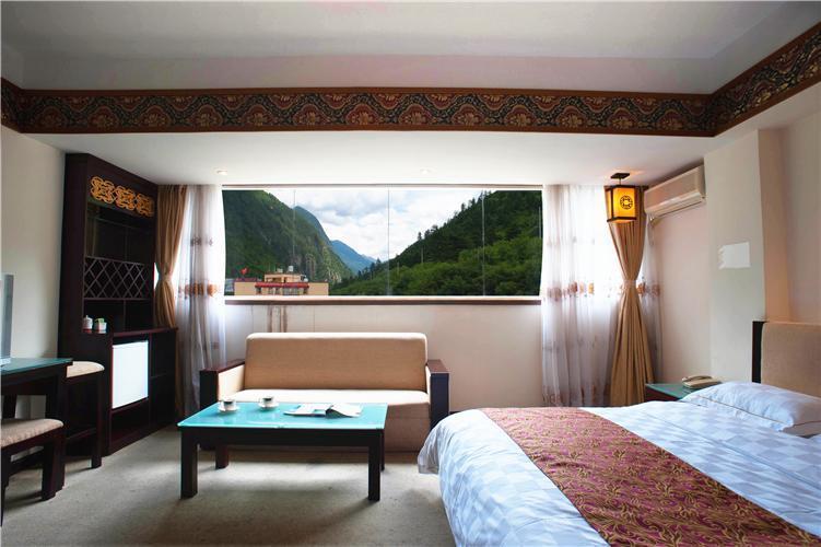 Jiuzhaigou Jinzhulinka Resort Hotel Цзючжайґоу Екстер'єр фото